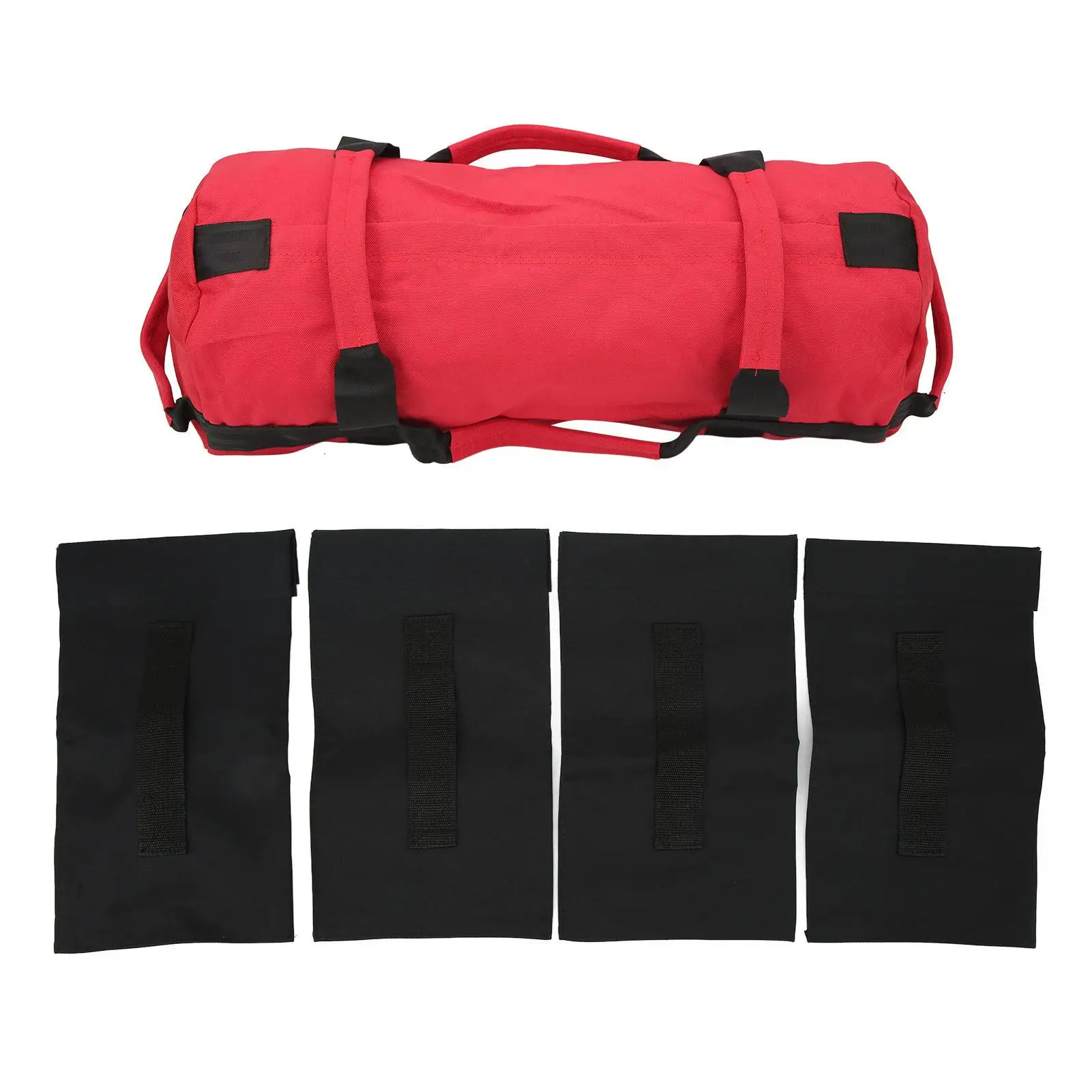 Adjustable Fitness Sandbag Set with 4 Filler Bags - Oxford Fabric Workout Equipment for travel Training
Adjustable Fitness Sandbag Set with 4 Filler Bags - Oxford Fabric Workout Equipment for travel Training