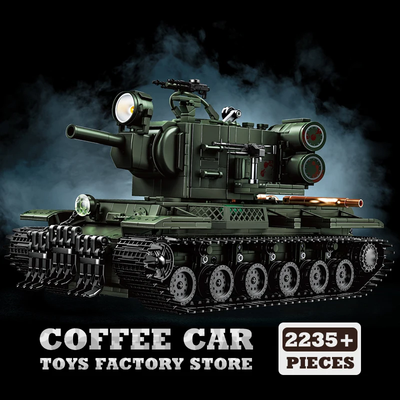 NEW Heavy Tank V2 Building Bricks WW2 Military Panzer MOC Blocks Puzzle Toys Army Soldier Armored Cars Model Birthday Gifts DIY
NEW Heavy Tank V2 Building Bricks WW2 Military Panzer MOC Blocks Puzzle Toys Army Soldier Armored Cars Model Birthday Gifts DIY