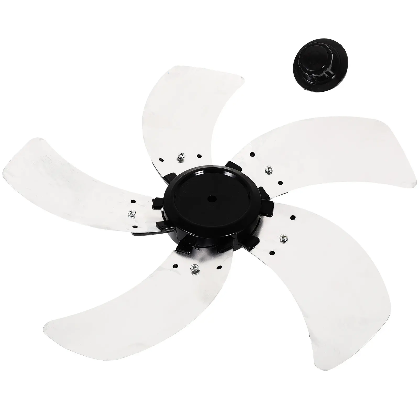 Металлические 5-лопастные вентиляторные лопасти для напольных, настольных и стоячих вентиляторов, из алюминиевого сплава, бесшумная работа
Металлические 5-лопастные вентиляторные лопасти для напольных, настольных и стоячих вентиляторов, из алюминиевого сплава, бесшумная работа