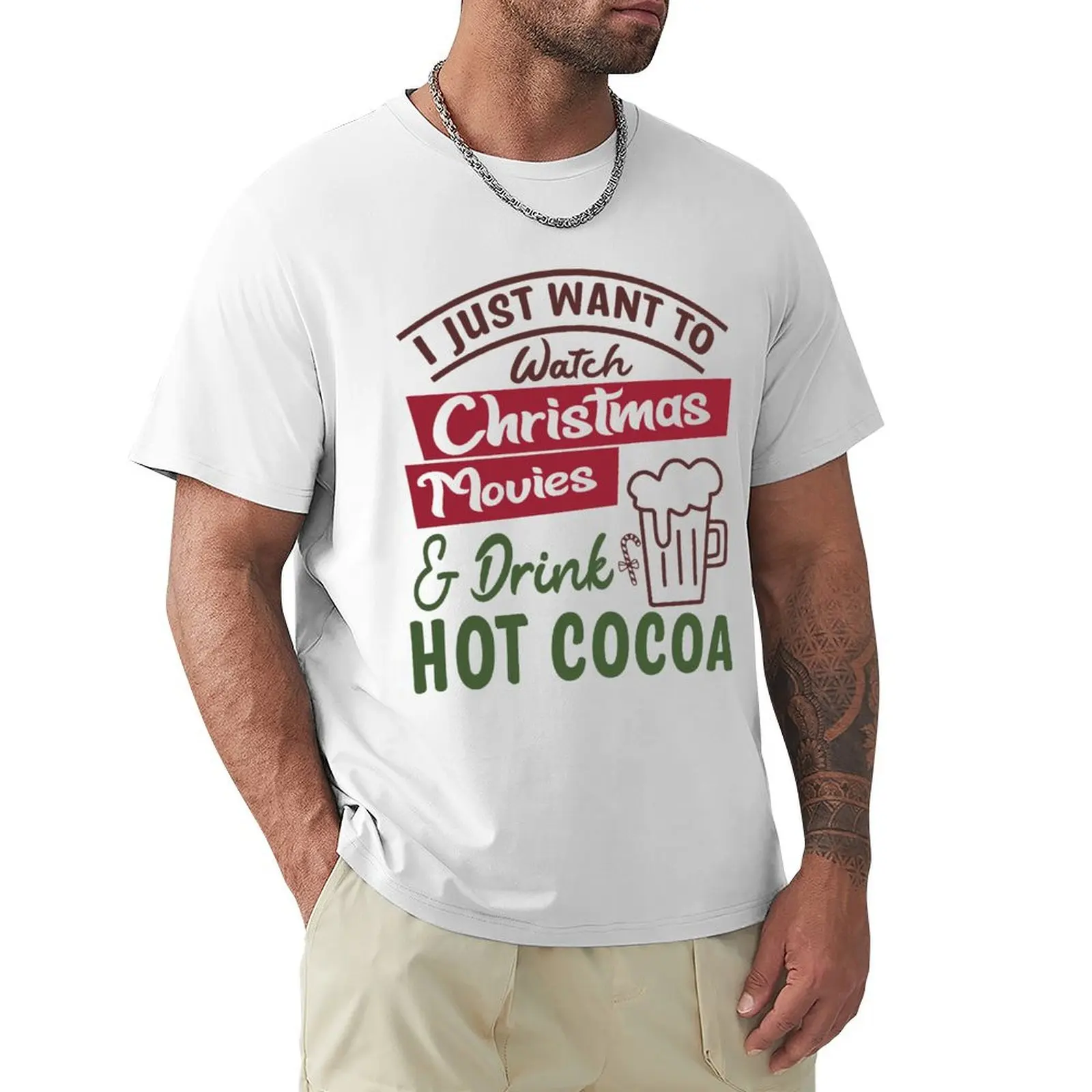 I Just Want To Watch Christmas Movies & Drink Hot Cocoa T-shirt blacks funnys t shirts men
I Just Want To Watch Christmas Movies & Drink Hot Cocoa T-shirt blacks funnys t shirts men