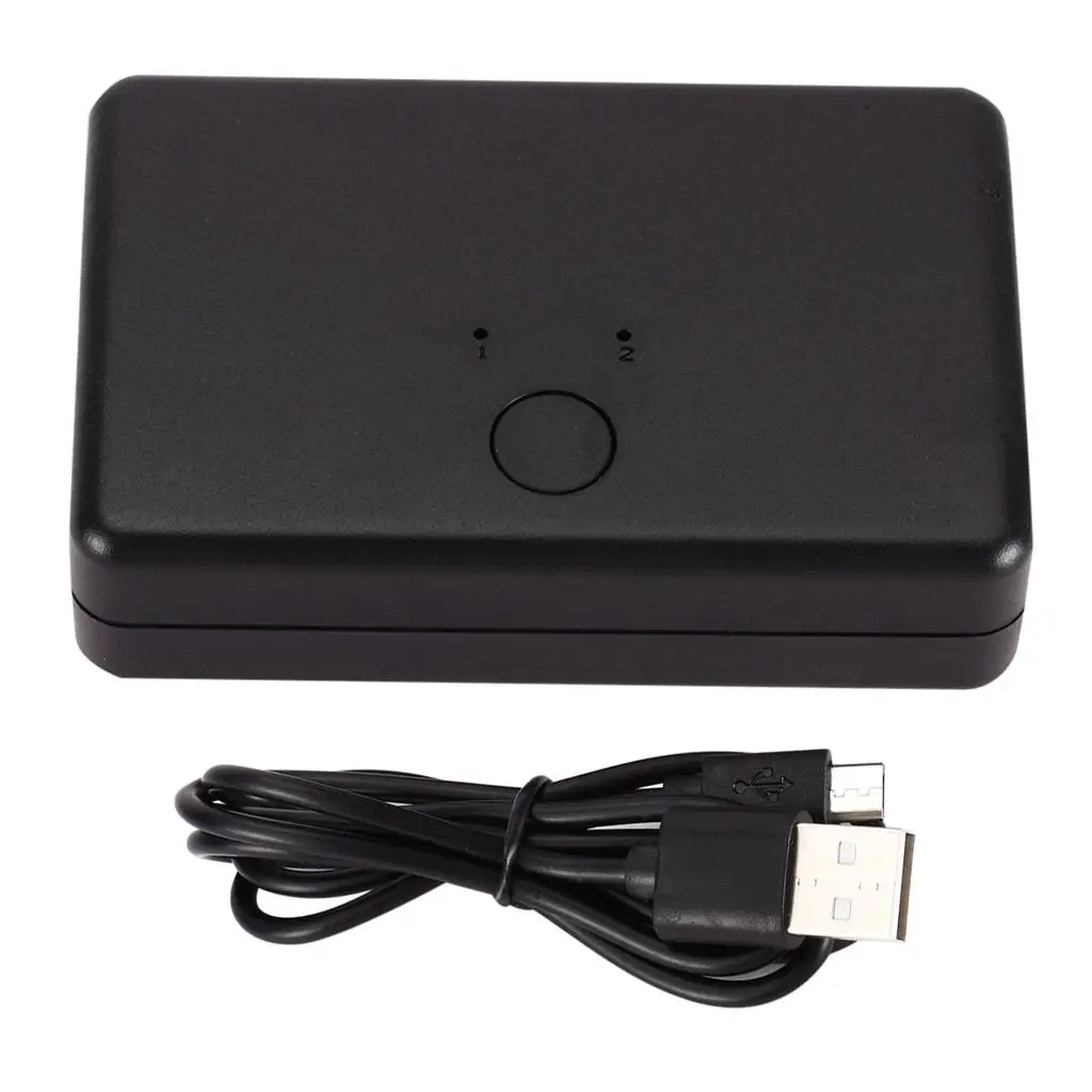 Mini Network Switch 2 Port Desktop Internet Ethernet Housing Switcher