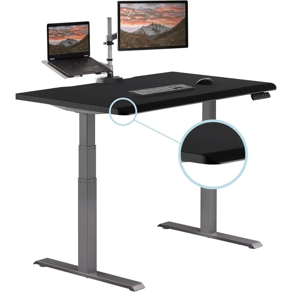 Electric Standing Desk 48x30 Inches - Adjustable Height Desk with Memory Presets, 220 LB Capacity, Easy Assembly (Black)
Electric Standing Desk 48x30 Inches - Adjustable Height Desk with Memory Presets, 220 LB Capacity, Easy Assembly (Black)