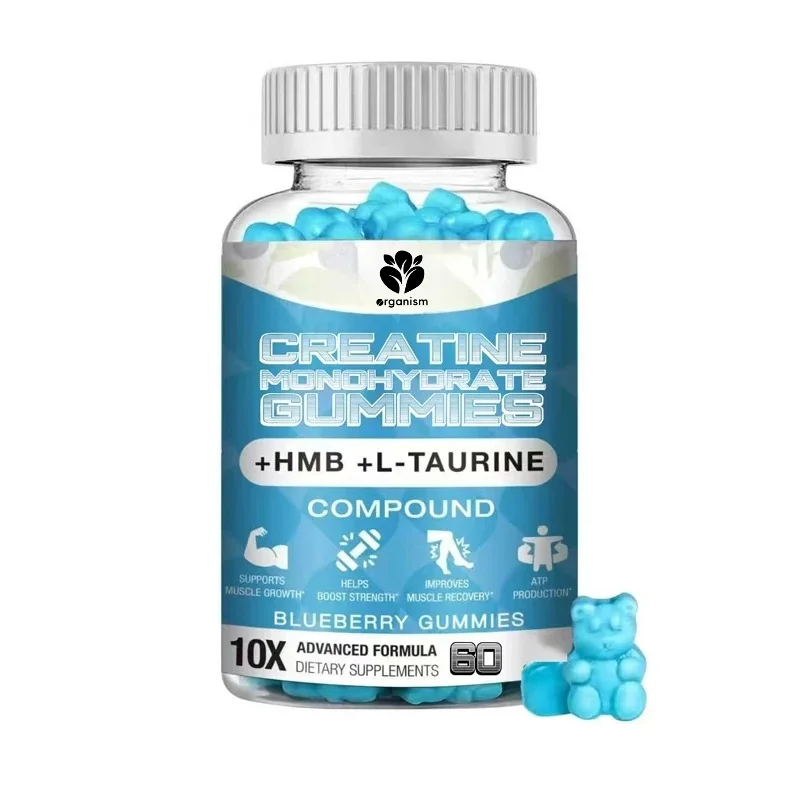 8000MG creatine HMB monohydrate gummies, L-taurine and vitamin B6, 8g creatine monohydrate per serving
8000MG creatine HMB monohydrate gummies, L-taurine and vitamin B6, 8g creatine monohydrate per serving