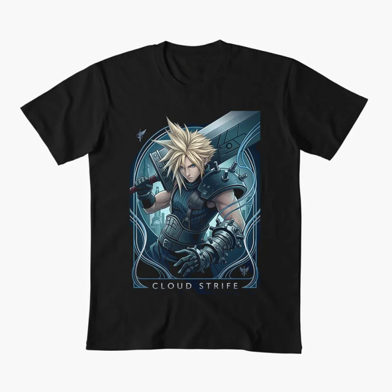 Cloud Strife Final Fantasy VII Gift T shirt for RPG gamer 100% cotton Short Sleeve Graphic Clothes 0508 All size tops S-6XL
Cloud Strife Final Fantasy VII Gift T shirt for RPG gamer 100% cotton Short Sleeve Graphic Clothes 0508 All size tops S-6XL