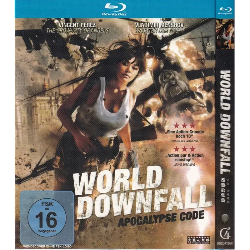 Blu-ray Russian Action Movies Anti-Terror Apocalypse High Definition 1080P 1BD Disc Non-DVD Disc
Blu-ray Russian Action Movies Anti-Terror Apocalypse High Definition 1080P 1BD Disc Non-DVD Disc