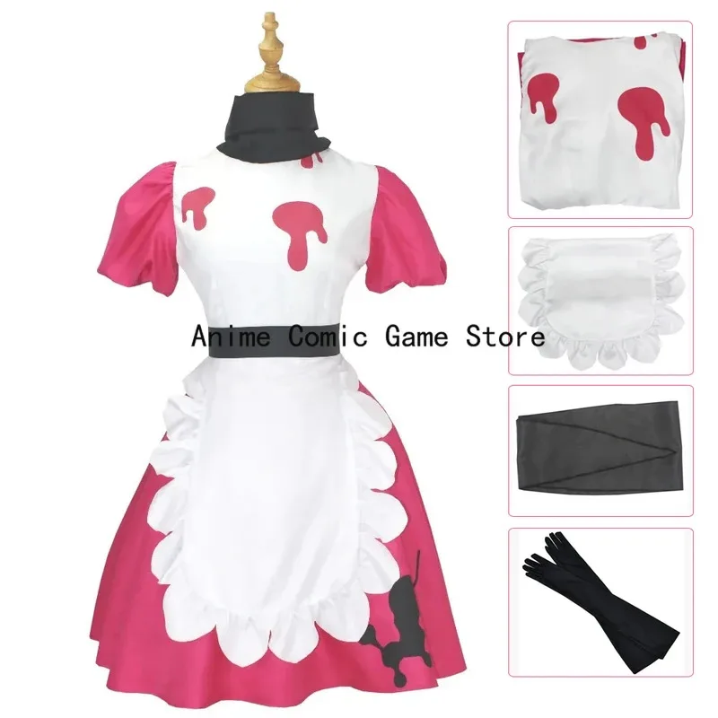 In Stock XS-3XL Niffty Hazbin Cosplay Costume Anime Hotel Cleaning Maid Uniform Halloween Carnival Party Prom Unifrom for Women
In Stock XS-3XL Niffty Hazbin Cosplay Costume Anime Hotel Cleaning Maid Uniform Halloween Carnival Party Prom Unifrom for Women