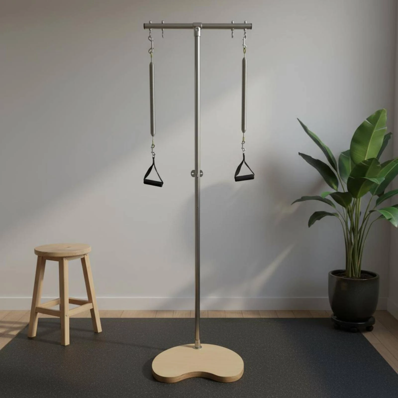 Pilates Ped-O-Pull Resistance Straps Ped-O-Pull Stand Freestanding Pilates Frame Loop Handles Training Apparatus Metal Post
Pilates Ped-O-Pull Resistance Straps Ped-O-Pull Stand Freestanding Pilates Frame Loop Handles Training Apparatus Metal Post