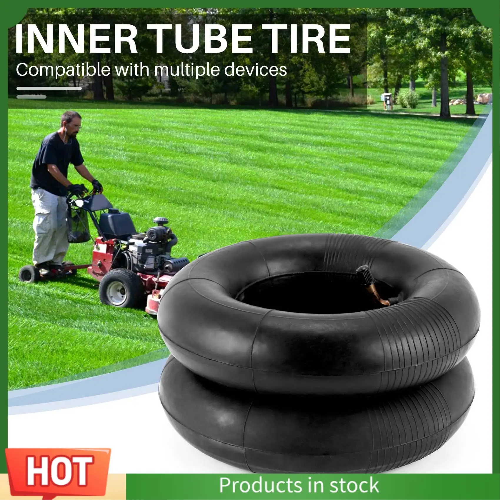 AU63-2 Pack 2.80/2.50-4 Inch Inner Tube With TR87 Bent Valve Stem For Scooters, Lawn Mowers, Wheelbarrows, Hand Trucks
AU63-2 Pack 2.80/2.50-4 Inch Inner Tube With TR87 Bent Valve Stem For Scooters, Lawn Mowers, Wheelbarrows, Hand Trucks