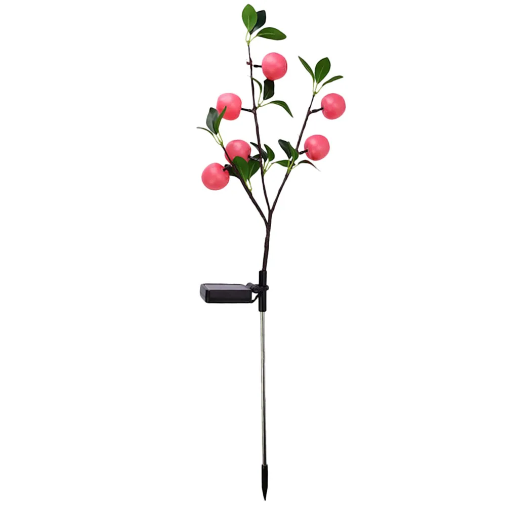 Solar Powered LED Lawn Lights Christmas Apple Shape Pink Plastic Garden Stakes Waterproof Outdoor Decoration Landscape Lighting
Solar Powered LED Lawn Lights Christmas Apple Shape Pink Plastic Garden Stakes Waterproof Outdoor Decoration Landscape Lighting
