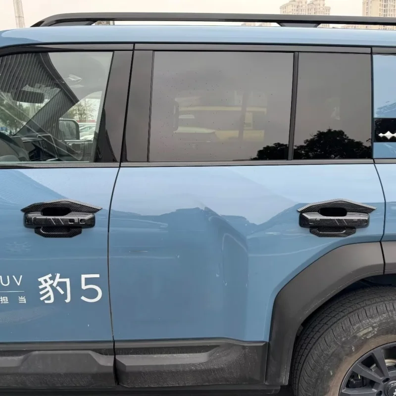 ABS Car Door Handle Bowl Cover Trim Sticker Car external Accessories For BYD Equation Leopard 5 2023 2024
ABS Car Door Handle Bowl Cover Trim Sticker Car external Accessories For BYD Equation Leopard 5 2023 2024