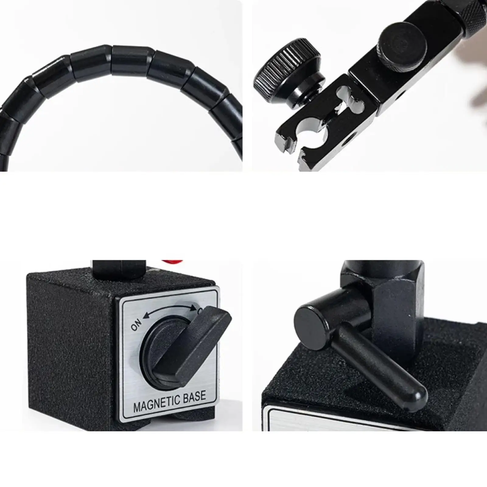 Professional Magnetic Indicator Holder Flexible Arm Universal Stand Positioning Tool for Metal Inspection
Professional Magnetic Indicator Holder Flexible Arm Universal Stand Positioning Tool for Metal Inspection