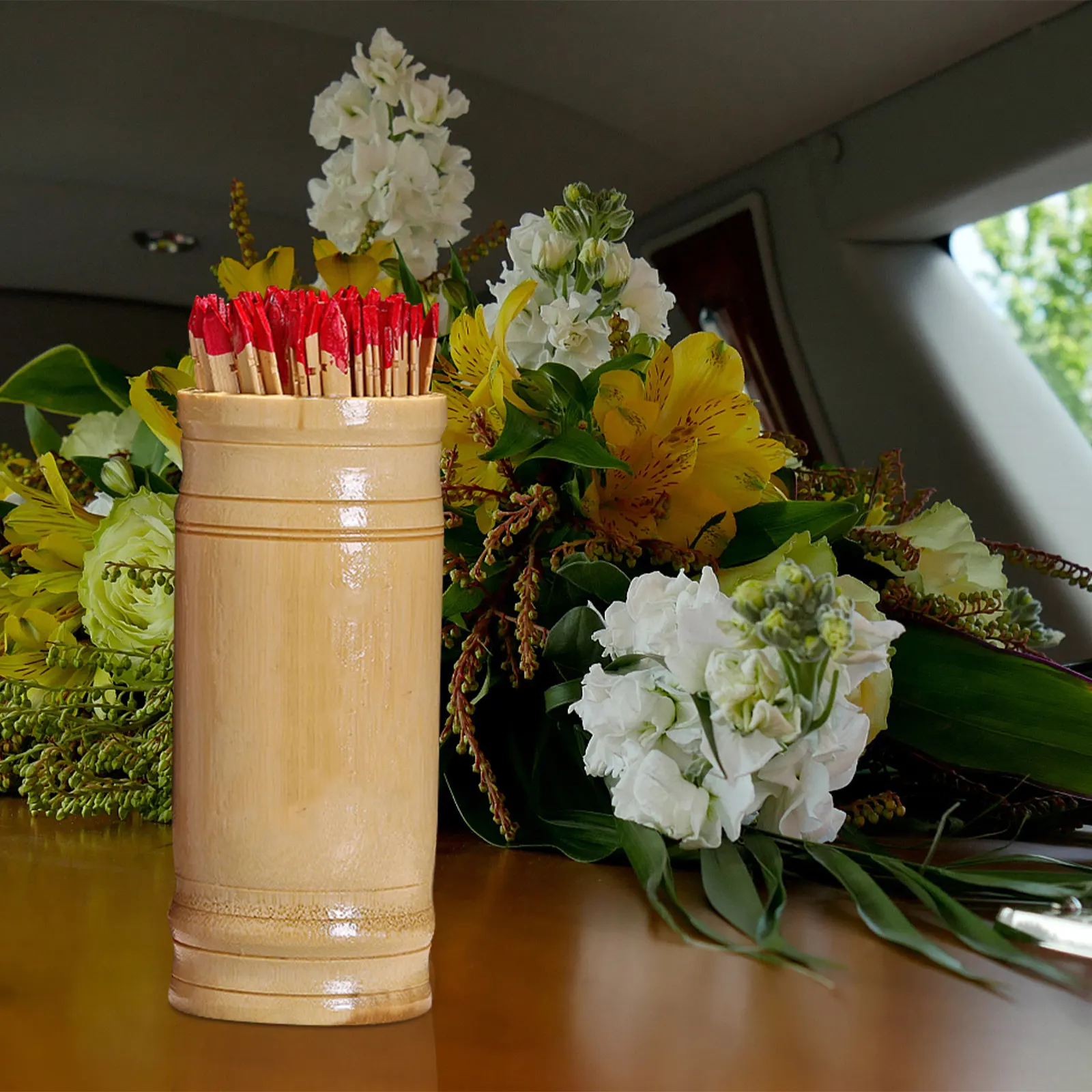 100Pcs Empty Bamboo Fortune Sticks Chinese Vintage Buddhism Divination Prop for Personal Fortune-Telling Game Divination Tools
100Pcs Empty Bamboo Fortune Sticks Chinese Vintage Buddhism Divination Prop for Personal Fortune-Telling Game Divination Tools