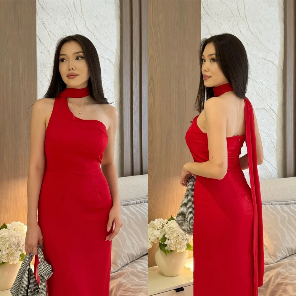 customizedCustomized Mermaid Classic Red Jersey Vestido De Noche Formal One Shoulder Sleeveless Homecoming Dresses Vestido De Fe
customizedCustomized Mermaid Classic Red Jersey Vestido De Noche Formal One Shoulder Sleeveless Homecoming Dresses Vestido De Fe