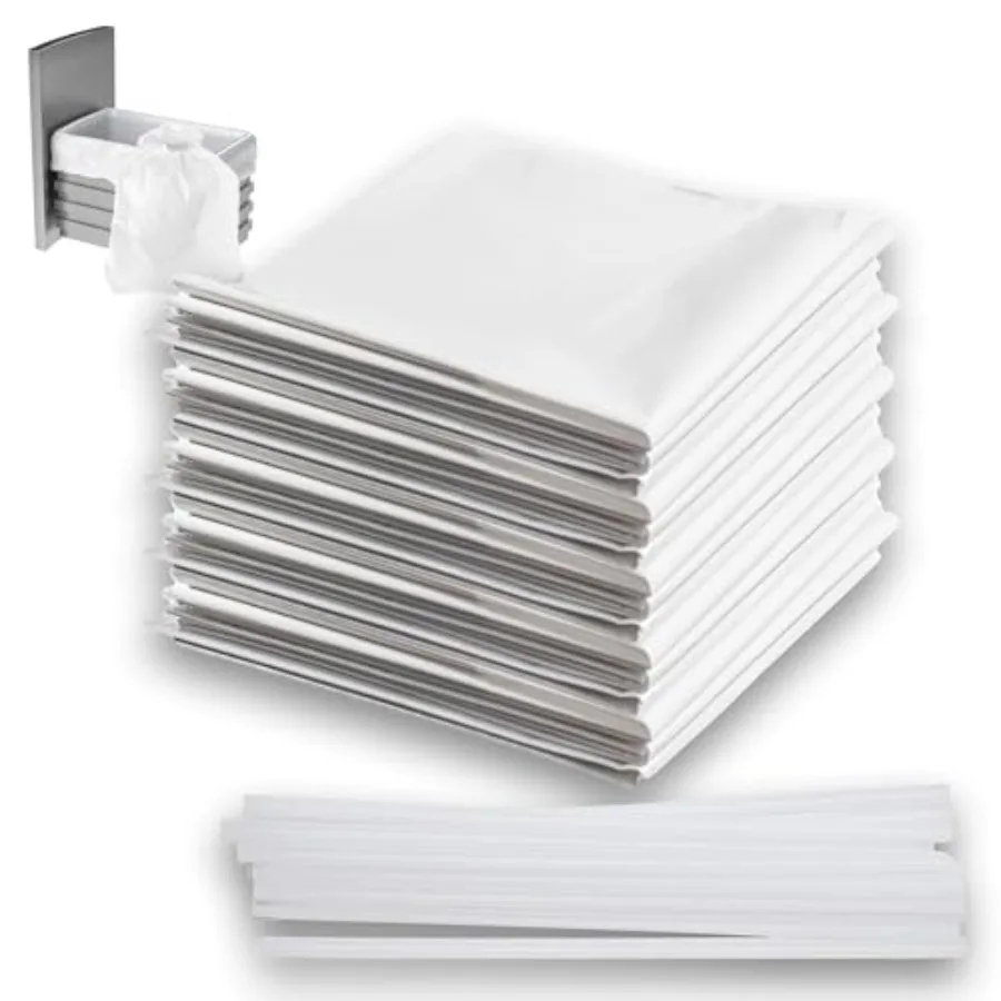W10165294RB Trash Compactor Bags for Kitchen 15 Inch 60-Pack - Compatible with Whirlpool KitchenAid Kenmore Maytag Trash Compac
W10165294RB Trash Compactor Bags for Kitchen 15 Inch 60-Pack - Compatible with Whirlpool KitchenAid Kenmore Maytag Trash Compac
