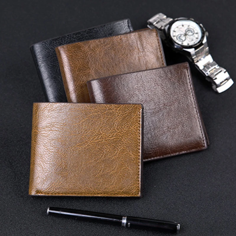 Vintage Lychee Texture Men's Wallets Short Style Coin Bag Multi Card Slots Card Holder Credit Card Bag Men Small Cash Purse
Vintage Lychee Texture Men's Wallets Short Style Coin Bag Multi Card Slots Card Holder Credit Card Bag Men Small Cash Purse