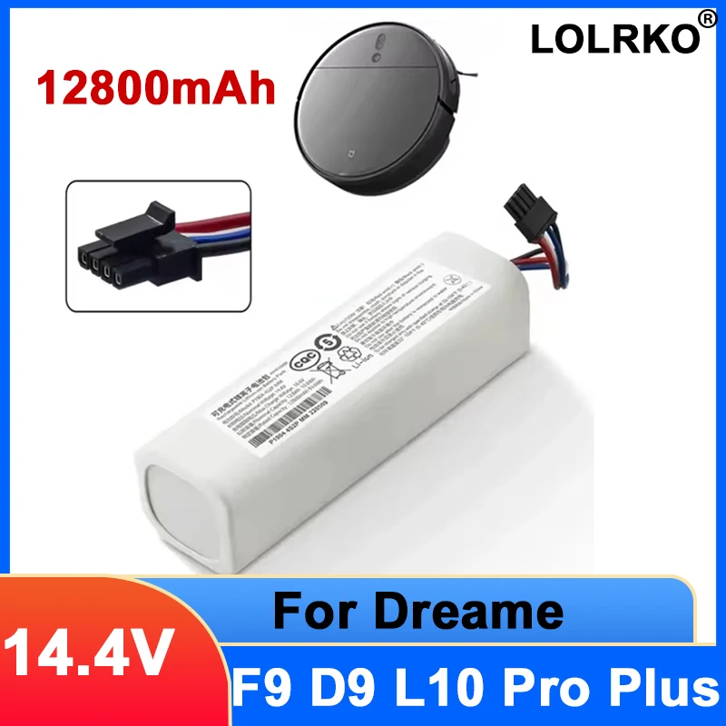 14.4V 12800mAh Battery X10+PLUS B101CN OMNI 1S for Xiaomi Mijia and Dreame F9 D9 L10 Pro Plus S10 S20 X10 Sweeping Mopping Robot
14.4V 12800mAh Battery X10+PLUS B101CN OMNI 1S for Xiaomi Mijia and Dreame F9 D9 L10 Pro Plus S10 S20 X10 Sweeping Mopping Robot