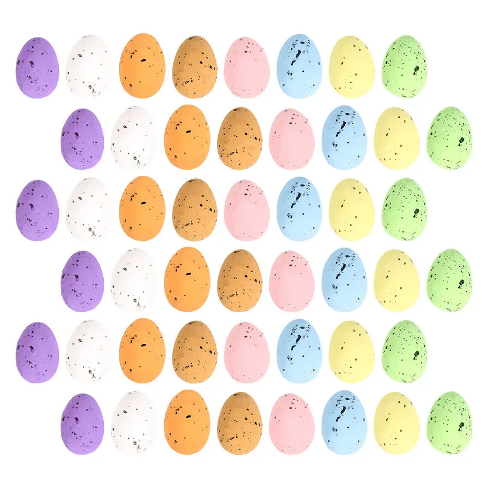 100 шт. разноцветных пенопластовых яиц для Пасхи, маленькие имитационные декоративные яйца, украшения для праздничных сцен и вечеринок, пенопластовые яйца
100 шт. разноцветных пенопластовых яиц для Пасхи, маленькие имитационные декоративные яйца, украшения для праздничных сцен и вечеринок, пенопластовые яйца