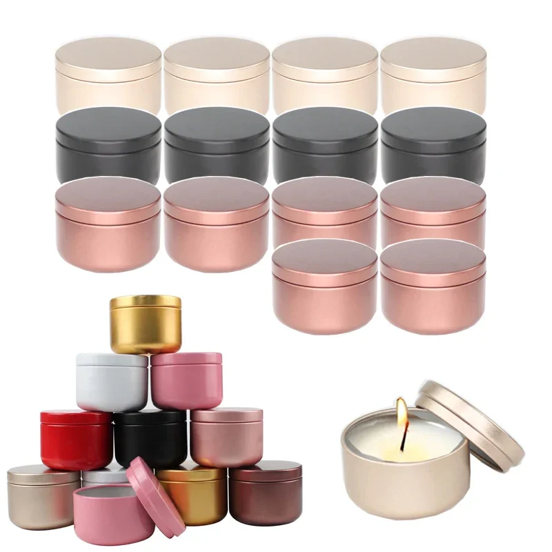 20Pcs/lot 50g Aluminum Round Box with Lid for Candle Tea Containers Empty Jar Storage Pot Refillable Cream Cosmetic Container
20Pcs/lot 50g Aluminum Round Box with Lid for Candle Tea Containers Empty Jar Storage Pot Refillable Cream Cosmetic Container