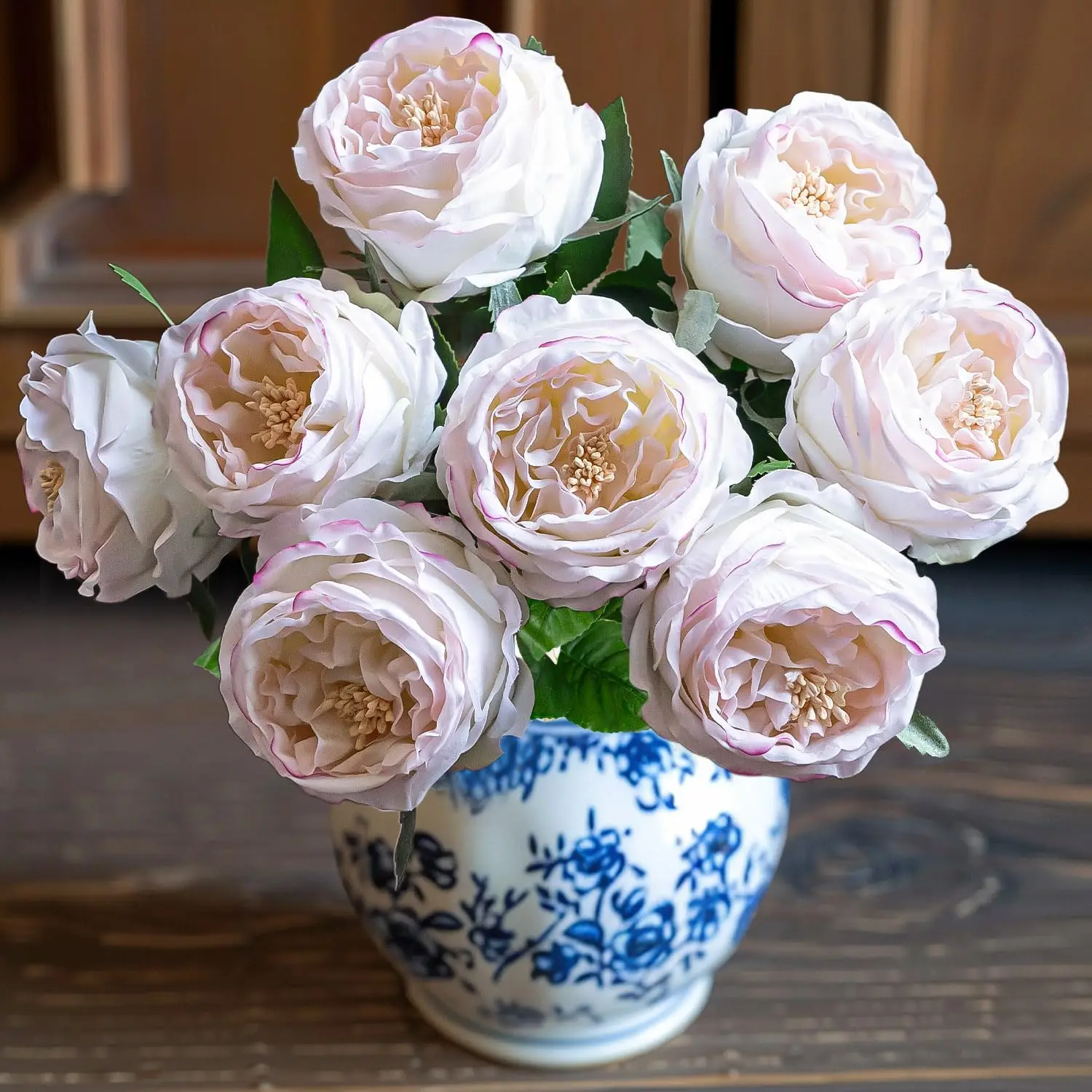 4 Pcs Real Touch Peonies Artificial Flowers, 3.5'' Big Bloom Austin Rose Peony Latex Fake Flower with Stems for Wedding
4 Pcs Real Touch Peonies Artificial Flowers, 3.5'' Big Bloom Austin Rose Peony Latex Fake Flower with Stems for Wedding