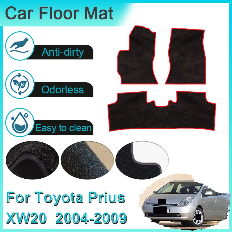 Автомобильные коврики для Toyota Prius XW20 2004 ~ 2009 2007, панельные подушечки для ног, ковры, накидка, коврики для ног, наклейки, автоаксессуары
Автомобильные коврики для Toyota Prius XW20 2004 ~ 2009 2007, панельные подушечки для ног, ковры, накидка, коврики для ног, наклейки, автоаксессуары