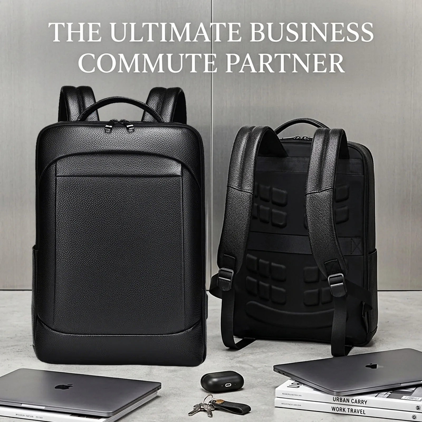 High-Quality Genuine Cowhide Leather Backpack for Men,15.6 Inch Laptop Bag,Business Travel Daypack,Office Briefcase
High-Quality Genuine Cowhide Leather Backpack for Men,15.6 Inch Laptop Bag,Business Travel Daypack,Office Briefcase