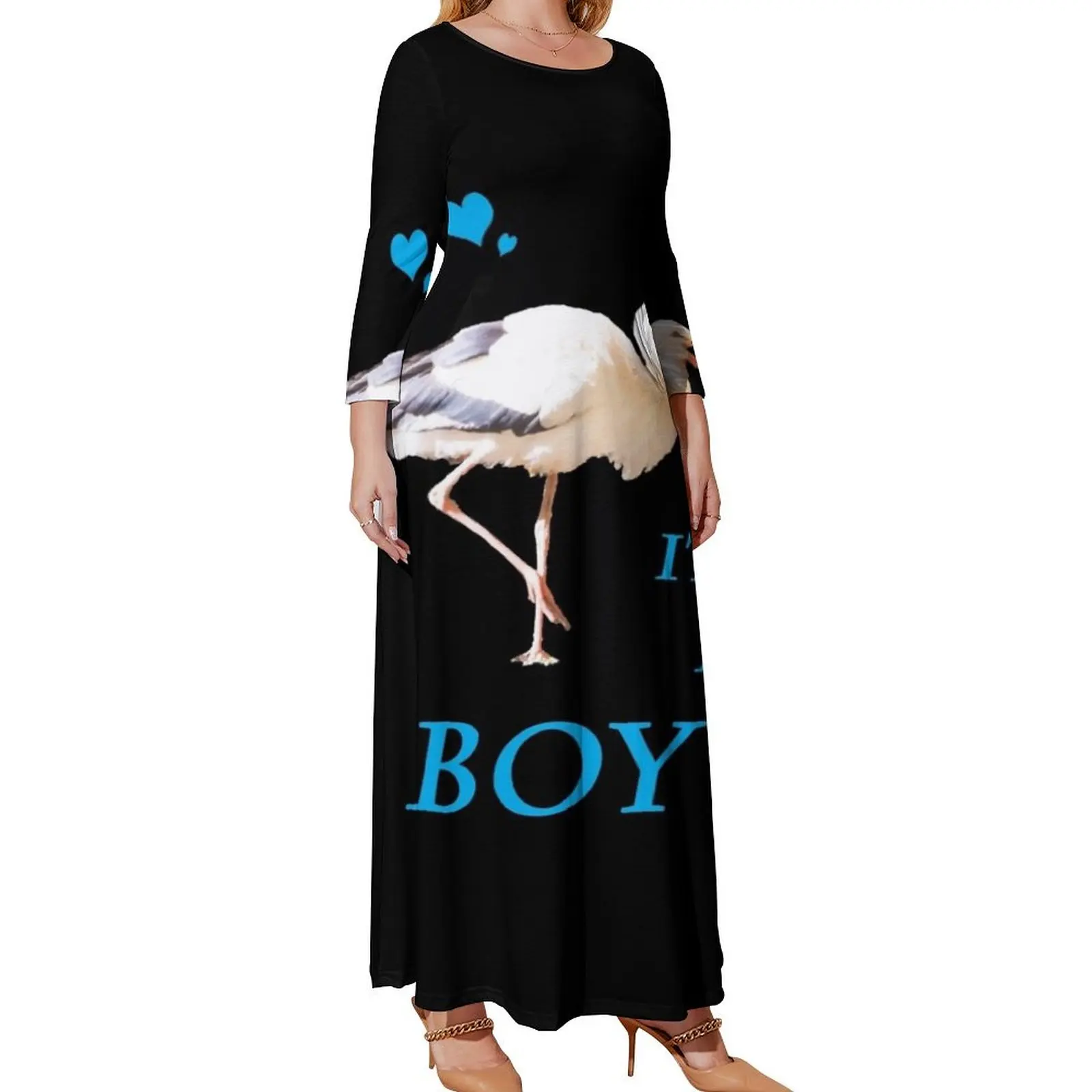 Gift It's a boy Long Sleeved Dress evening dresses luxury 2024 women's summer dresses 2024
Gift It's a boy Long Sleeved Dress evening dresses luxury 2024 women's summer dresses 2024