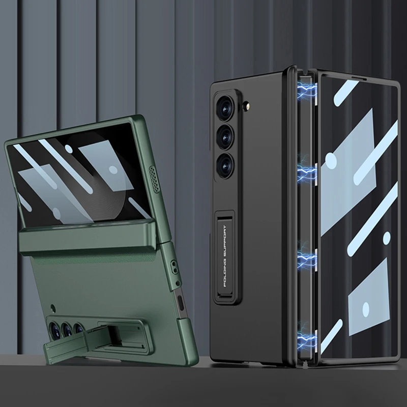 Hard PC Magnetic Hinge Protection Phone Cover for Samsung Galaxy W25 Z Fold SE Special Case with Bracket Screen Protector
Hard PC Magnetic Hinge Protection Phone Cover for Samsung Galaxy W25 Z Fold SE Special Case with Bracket Screen Protector