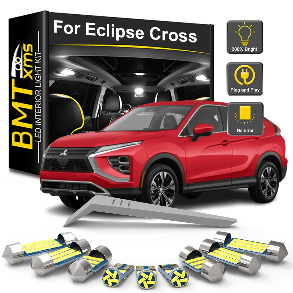 BMTxms 11Pcs For Mitsubishi Eclipse Cross 2018 2019 2020 2021 2022 2023 Car LED Interior Light Bulb Kit Dome Reading Trunk Lamp
BMTxms 11Pcs For Mitsubishi Eclipse Cross 2018 2019 2020 2021 2022 2023 Car LED Interior Light Bulb Kit Dome Reading Trunk Lamp
