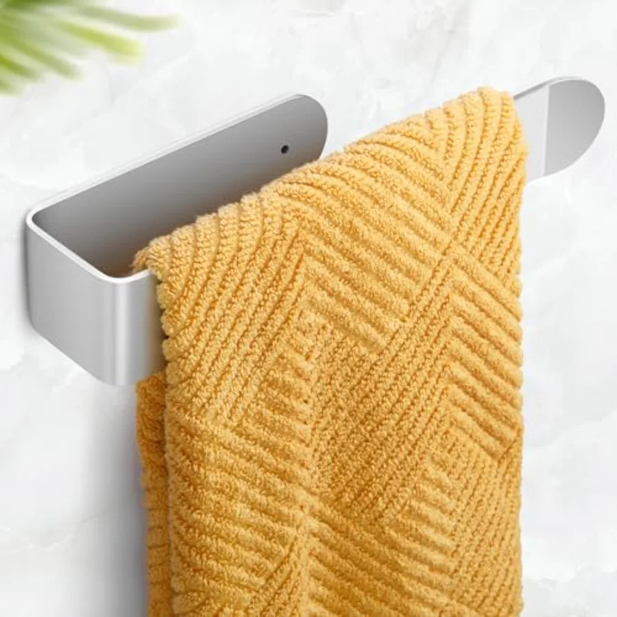 8 Inch Hand Towel Holder, Self Adhesive Towel Bar for Bathroom, Rustproof Aluminum U-Shape Towel Rack Stick on Wall, Brushed Si
8 Inch Hand Towel Holder, Self Adhesive Towel Bar for Bathroom, Rustproof Aluminum U-Shape Towel Rack Stick on Wall, Brushed Si