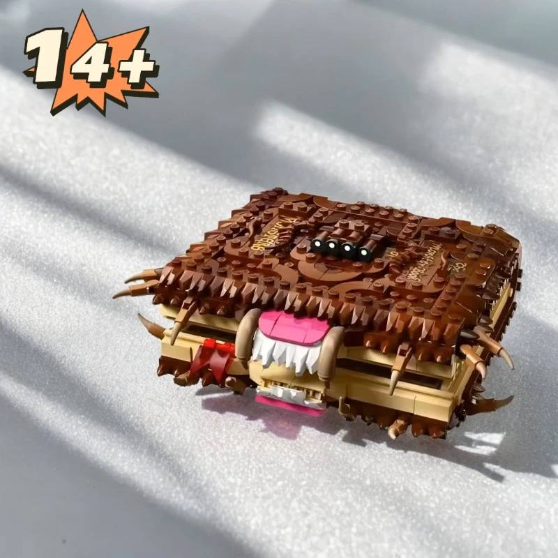 519PCS Chomping Monster Book of Monsters Building Block Model DIY 76449 Creative Puzzle Assembly Educational Toys Halloween Gift
519PCS Chomping Monster Book of Monsters Building Block Model DIY 76449 Creative Puzzle Assembly Educational Toys Halloween Gift