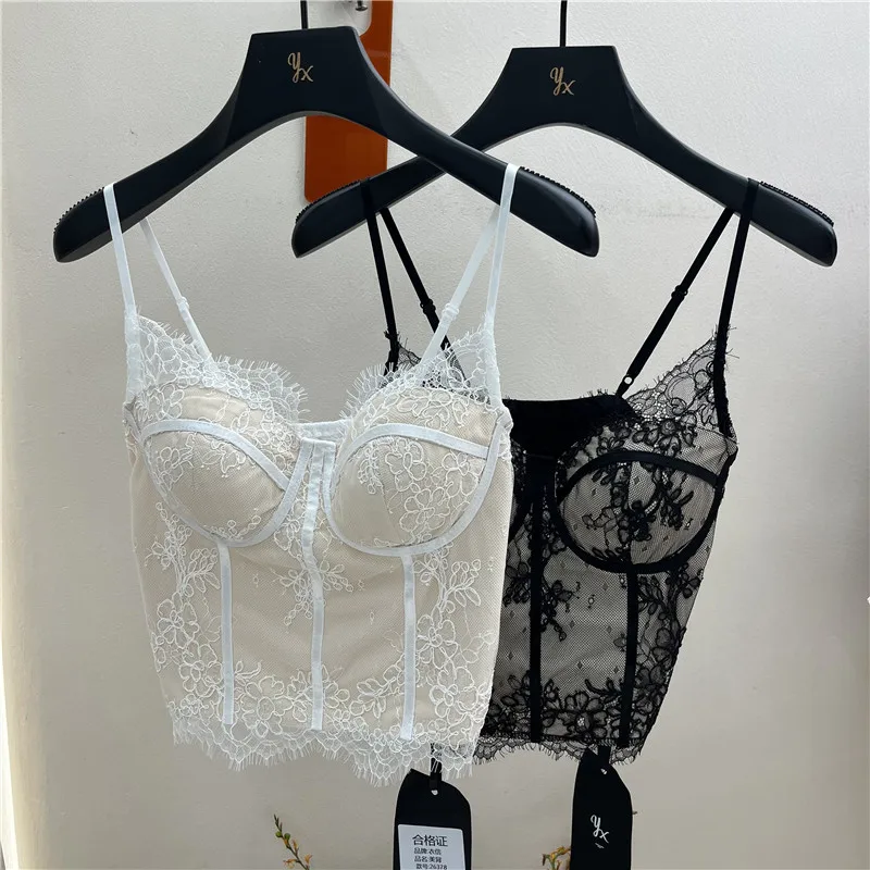 Lace Bralette Women's Summer 2026 Slimming Versatile Backless One-Piece Base Tank Top Eyelet Detailing Breathable Inner Wear
Lace Bralette Women's Summer 2026 Slimming Versatile Backless One-Piece Base Tank Top Eyelet Detailing Breathable Inner Wear