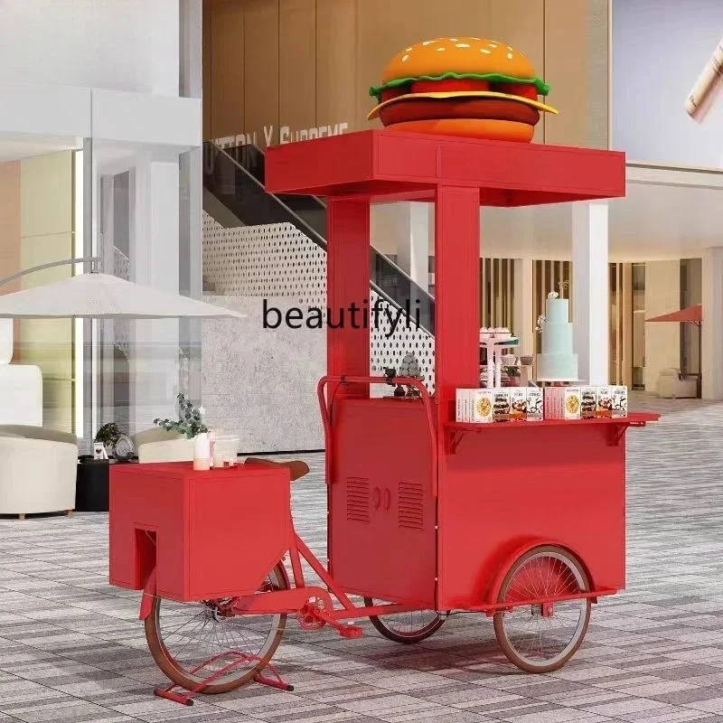 A48 Outdoor Stall Snacks Tricycle Shopping Mall Promotion Float Mobile Coffee Milk Tea Cart
A48 Outdoor Stall Snacks Tricycle Shopping Mall Promotion Float Mobile Coffee Milk Tea Cart