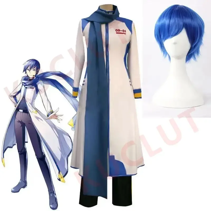 Костюм для косплея из аниме Kaito, сценический костюм виртуальной певицы Мику, старшего брата, одежда Kaito Formula
Костюм для косплея из аниме Kaito, сценический костюм виртуальной певицы Мику, старшего брата, одежда Kaito Formula