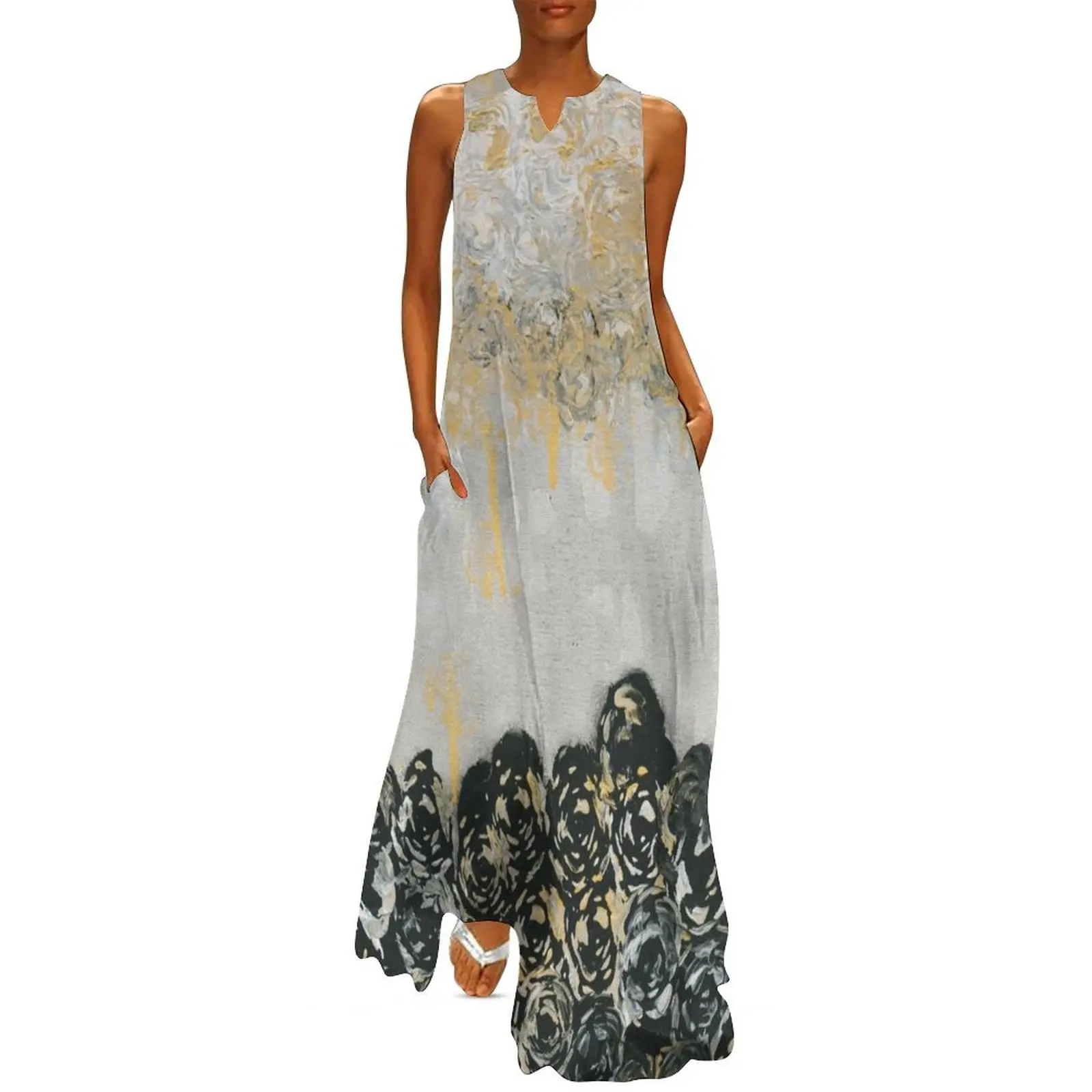 Black and White Roses Long Dress women evening dress luxury woman evening dress dresses women summer 2025
Black and White Roses Long Dress women evening dress luxury woman evening dress dresses women summer 2025