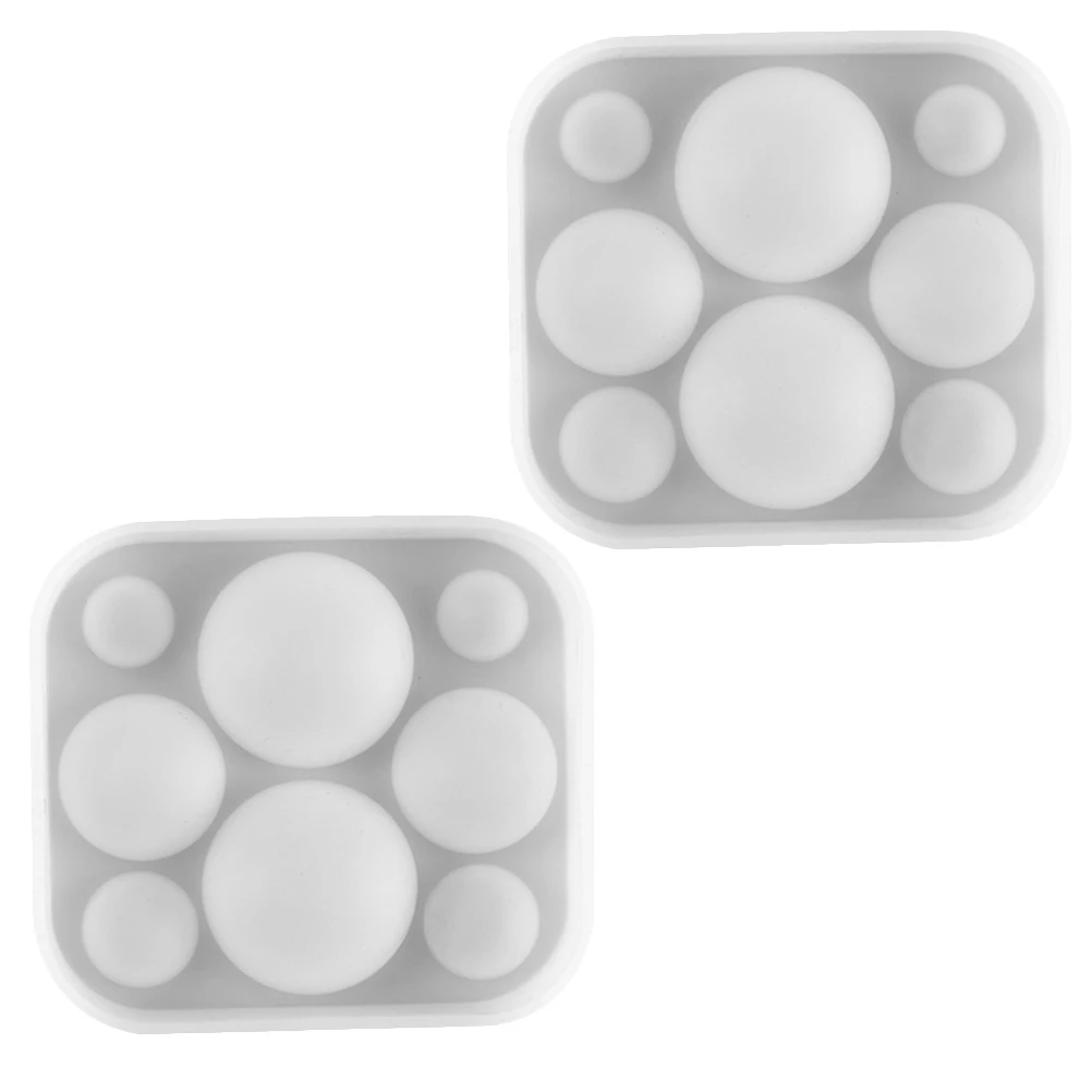2Pcs Crystal Silicone Bead Molds DIY Casting for Casting Mould For Bead Jewelry Making High Transparency Flexible Craft Gifts
2Pcs Crystal Silicone Bead Molds DIY Casting for Casting Mould For Bead Jewelry Making High Transparency Flexible Craft Gifts