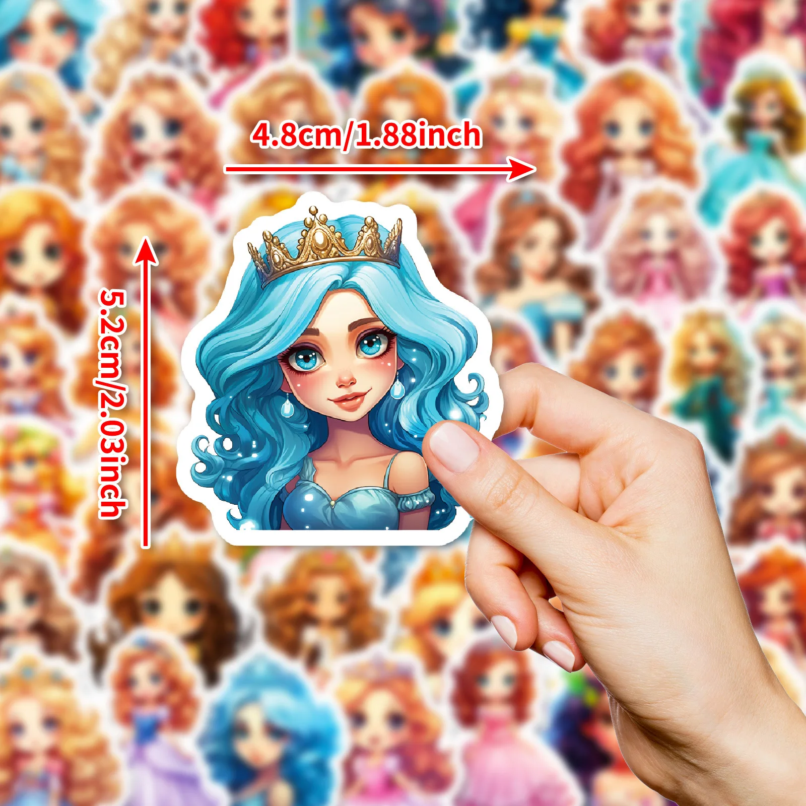 10/50PCS Princess Cartoon Stickers Fairy Tale Style Graffiti Kids Toys Suitcase Fridge Laptop Guitar Car Bike Skateboard Decals
10/50PCS Princess Cartoon Stickers Fairy Tale Style Graffiti Kids Toys Suitcase Fridge Laptop Guitar Car Bike Skateboard Decals