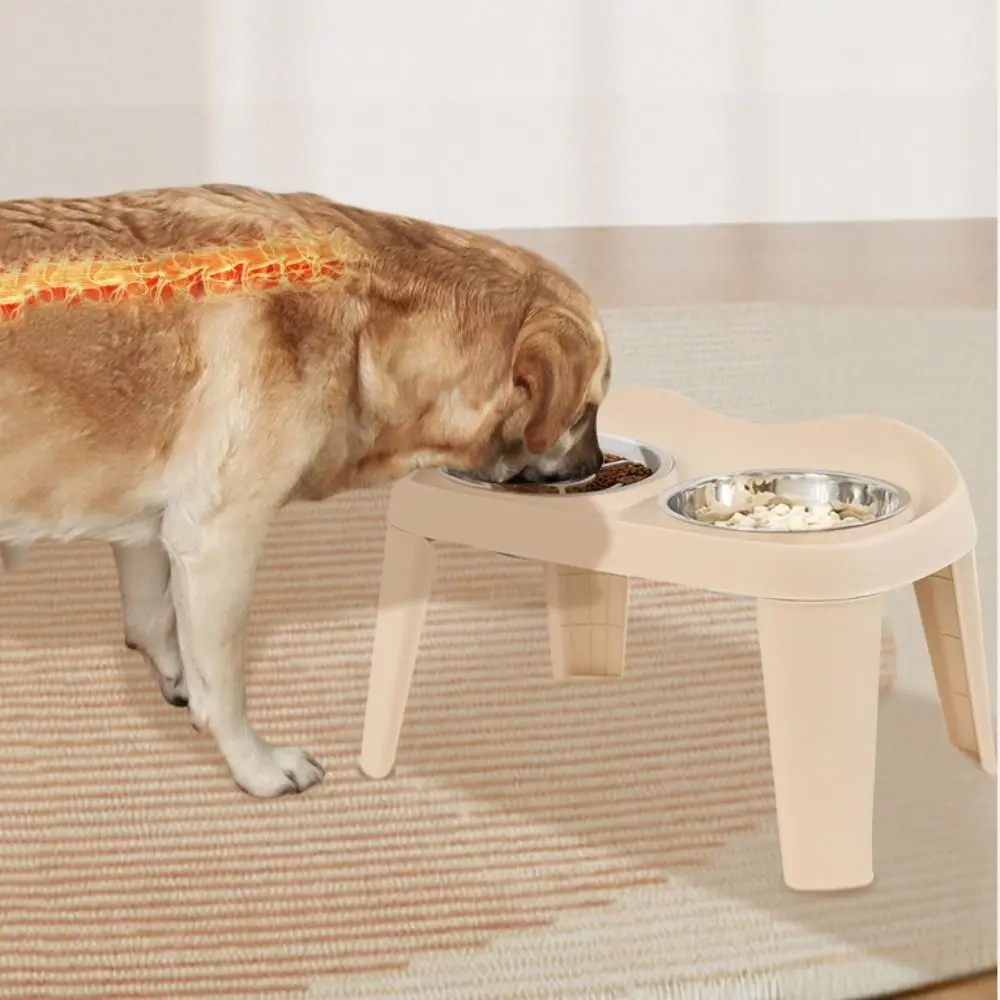Stainless Steel Dog Bowl Double Bowl Large Capacity Cat High Foot Bowl Foldable Detachable Pet Drinking Feeder Water Container
Stainless Steel Dog Bowl Double Bowl Large Capacity Cat High Foot Bowl Foldable Detachable Pet Drinking Feeder Water Container