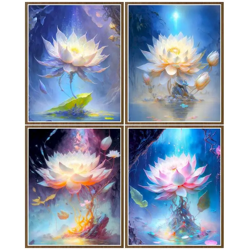 CHENISTORY Lotus Flowers Coloring By Number Kits Handpainted Picture By Number Drawing On Canvas For Adults Home Decor
CHENISTORY Lotus Flowers Coloring By Number Kits Handpainted Picture By Number Drawing On Canvas For Adults Home Decor