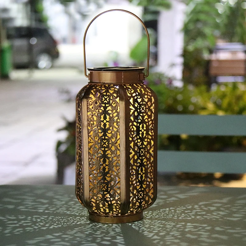 AWAH Solar Lantern Lights Outdoor Vintage Metal Hanging Lanterns With Handle For Garden Accessories Porch Decorations
AWAH Solar Lantern Lights Outdoor Vintage Metal Hanging Lanterns With Handle For Garden Accessories Porch Decorations