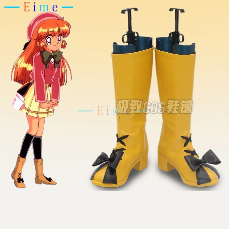 St.Tail Haneoka Meimi Cosplay Shoes Anime Cosplay Props Halloween Carnival Yellow Boots Custom Made
St.Tail Haneoka Meimi Cosplay Shoes Anime Cosplay Props Halloween Carnival Yellow Boots Custom Made
