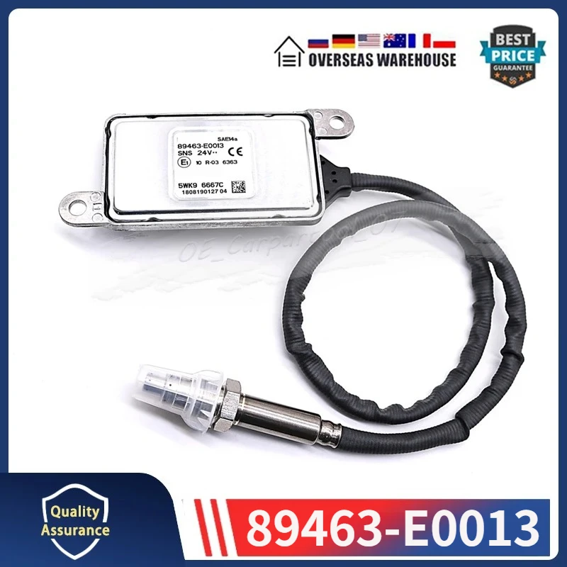 89463-E0013 For Hino Diesel Truck SNS 24V Nitrogen Oxide NOx Sensor 1PCS 5WK96667C 89463E0013
89463-E0013 For Hino Diesel Truck SNS 24V Nitrogen Oxide NOx Sensor 1PCS 5WK96667C 89463E0013