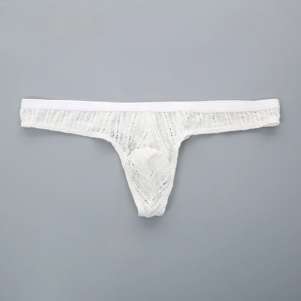 Men Lace Jacquard Briefs See Through Thong G-string Lingerie Sexy Femboy Bulge Pouch Summer Men's Panties Breathable Underpants
Men Lace Jacquard Briefs See Through Thong G-string Lingerie Sexy Femboy Bulge Pouch Summer Men's Panties Breathable Underpants