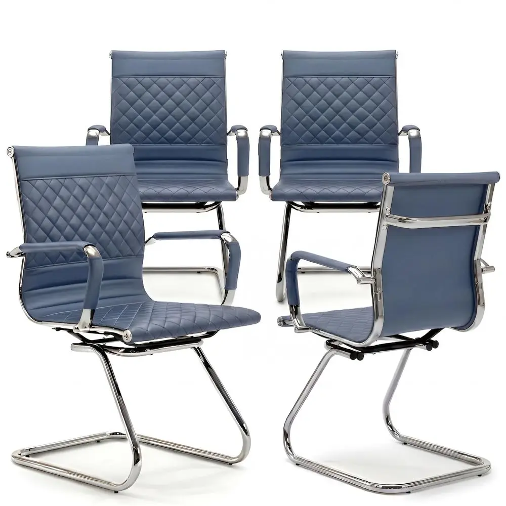 Office Waiting Room Guest Chair Set of 4, Stationary PU Leather Reception Chairs No Wheels, Side Chair with Padded Arms for Hom
Office Waiting Room Guest Chair Set of 4, Stationary PU Leather Reception Chairs No Wheels, Side Chair with Padded Arms for Hom