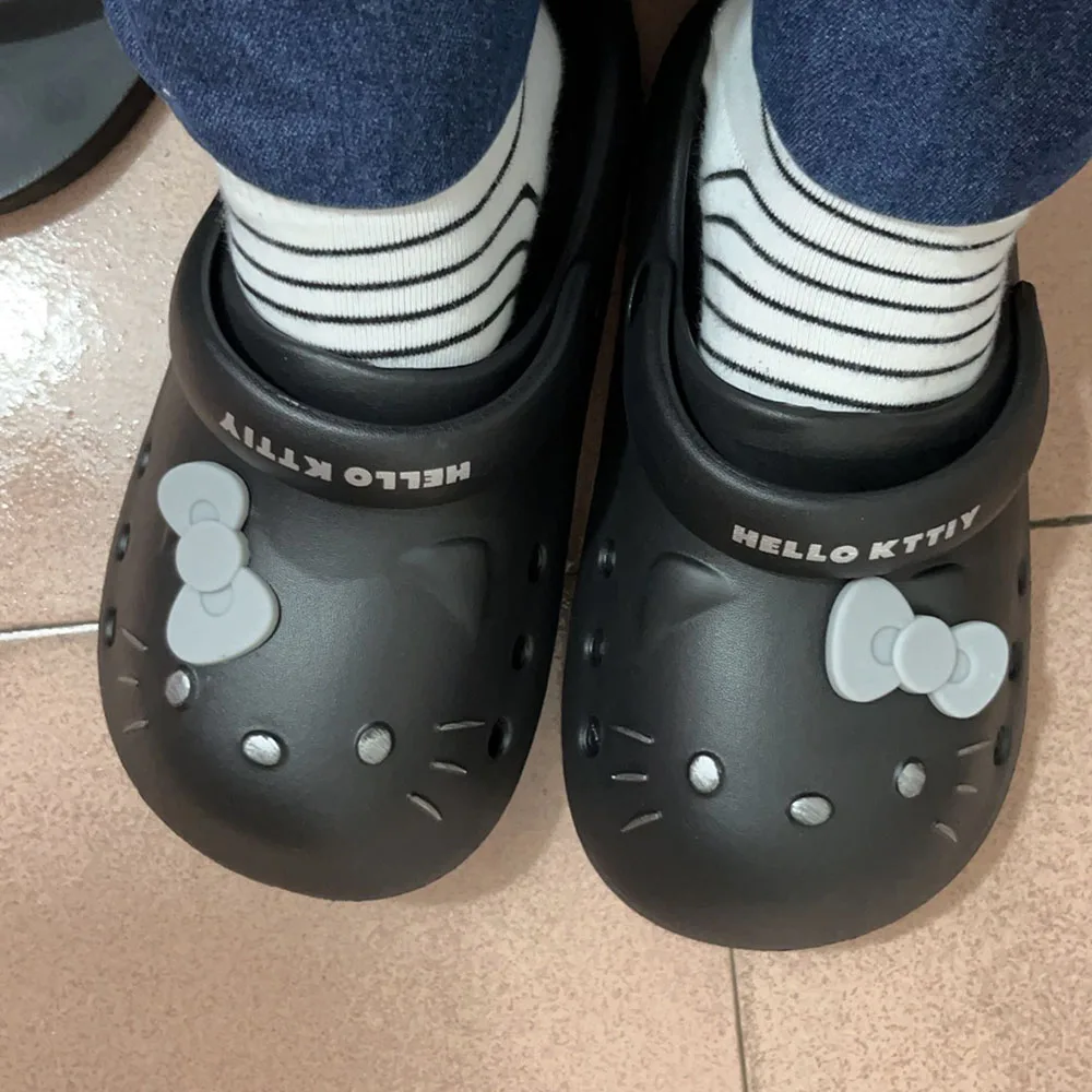 Cute Hello Kitty for Women Girls Cartoon Bow Decor Slip On Sandals Non Slip Eva Garden Shoes Casual Indoor Outdoor Summer Slides
Cute Hello Kitty for Women Girls Cartoon Bow Decor Slip On Sandals Non Slip Eva Garden Shoes Casual Indoor Outdoor Summer Slides