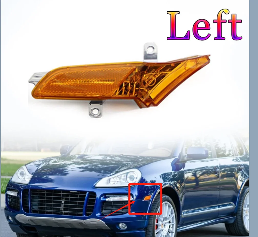 For Porsche Cayenne 2007 2008-2010 Car Right Left Plastic Front Side Marker Lights Signal Lamp 95563103501 95563103601
For Porsche Cayenne 2007 2008-2010 Car Right Left Plastic Front Side Marker Lights Signal Lamp 95563103501 95563103601