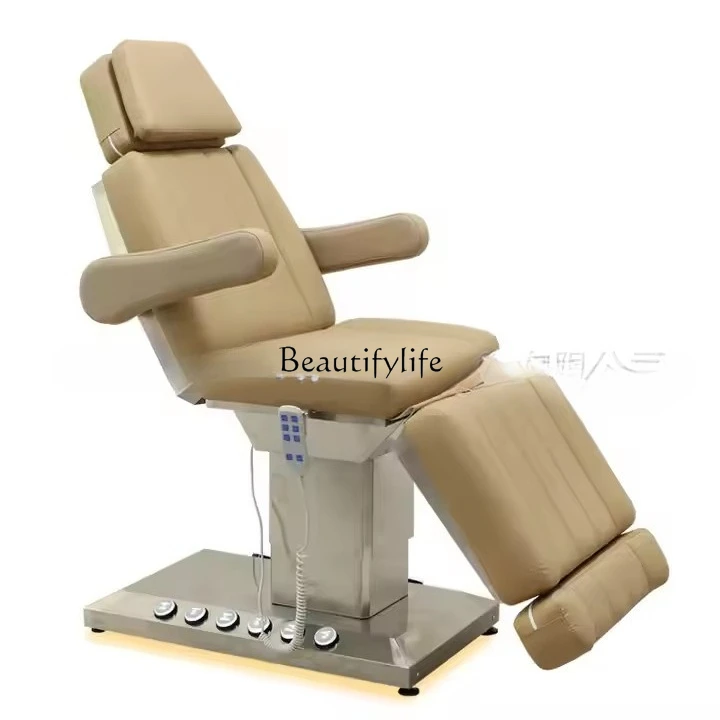 Electric beauty bed with face hole, lying down and multi-gear adjustment electric beauty bed
Electric beauty bed with face hole, lying down and multi-gear adjustment electric beauty bed