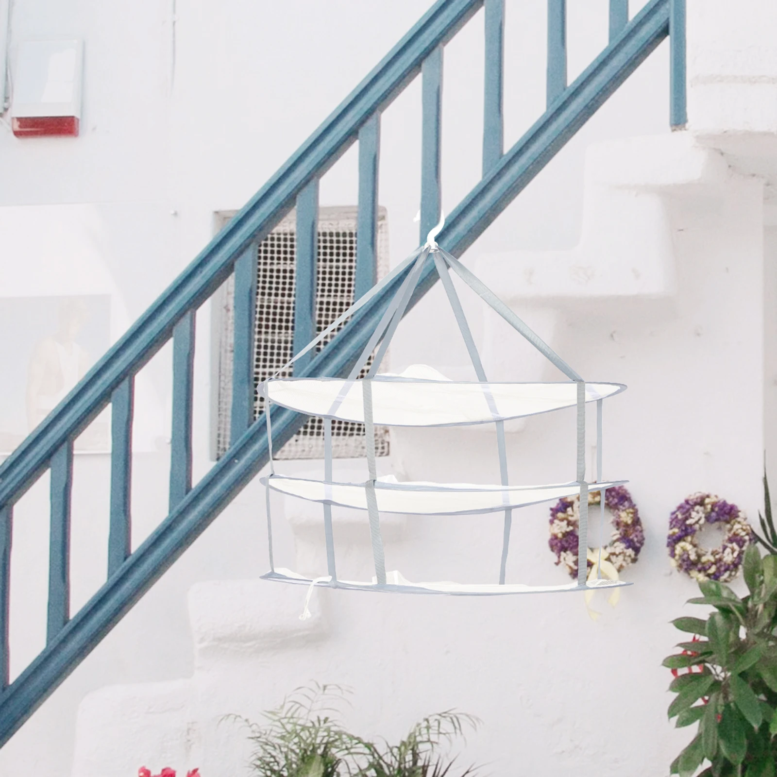 Portable Clothes Drying Rack Mesh Cloth Foldable Laundry Sweater Hanging Racks Over Door Collapsible Storage Dryer Rack
Portable Clothes Drying Rack Mesh Cloth Foldable Laundry Sweater Hanging Racks Over Door Collapsible Storage Dryer Rack