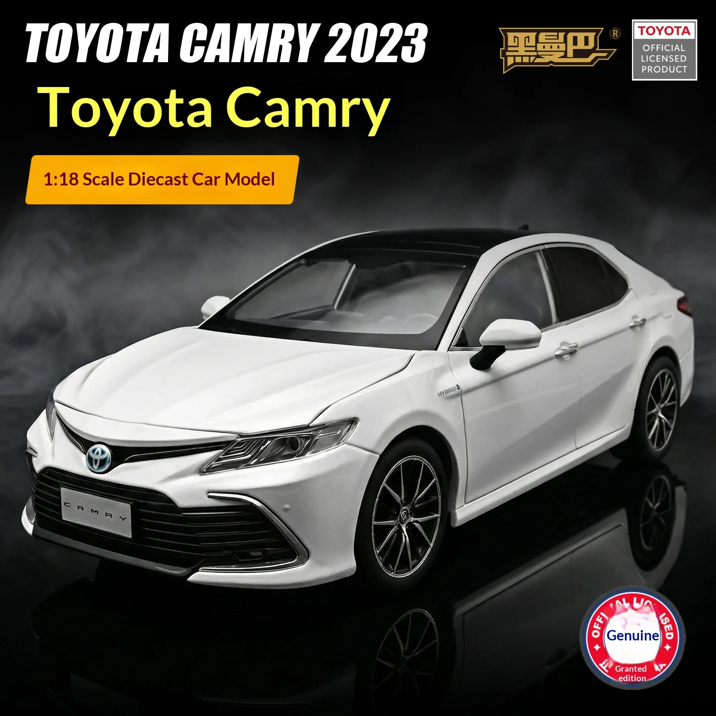 1:18 Scale Toyota Camry Car Model, Zinc Alloy Die-cast, Rubber Tires, Birthday Gift Collection Model Ornaments
1:18 Scale Toyota Camry Car Model, Zinc Alloy Die-cast, Rubber Tires, Birthday Gift Collection Model Ornaments