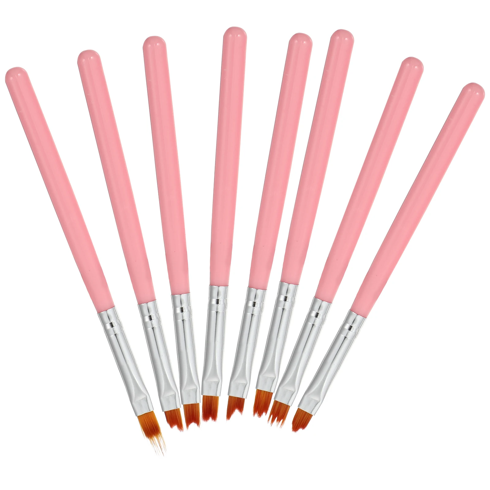 8pcs Nail Brush Set French Manicure Pen Design Tools Suite ABS Nylon Long Handle DIY Professional Home Use
8pcs Nail Brush Set French Manicure Pen Design Tools Suite ABS Nylon Long Handle DIY Professional Home Use