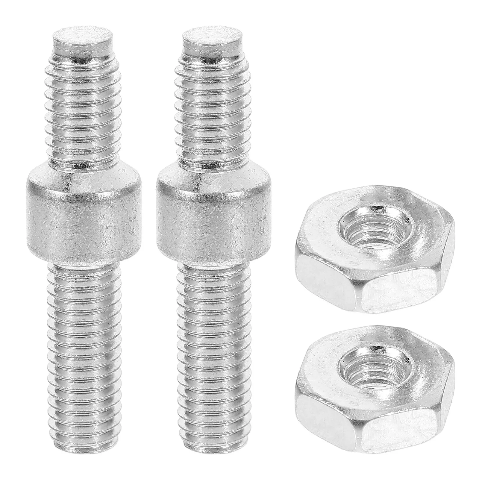 Комплект из 2 штук: шпильки и гайки для направляющей шины бензопилы, усиленные, из углеродистой стали, совместимые с моделями 381, 382
Комплект из 2 штук: шпильки и гайки для направляющей шины бензопилы, усиленные, из углеродистой стали, совместимые с моделями 381, 382